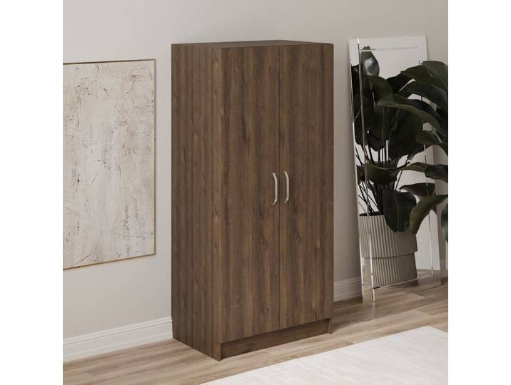 Armoire haaus Remi 2 portes Chêne Bronze 80 x 51 x 170 cm