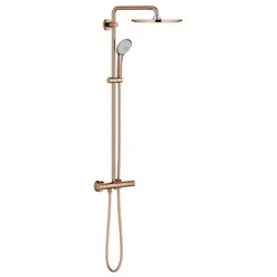 GROHE Euphoria System Duschsystem mit Thermostatarmatur Warm Sunset 26075DA0