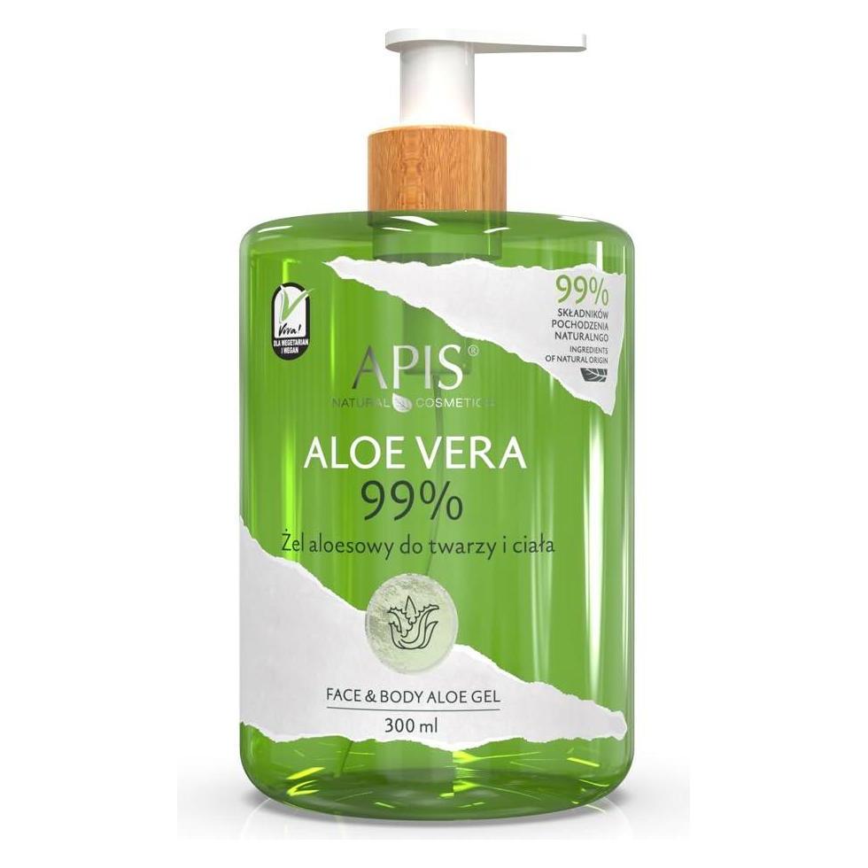 Apis Natural Cosmetics Apis - Natural Aloe Vera 99% Aloe Vera G (300 ml, After Sun Gel) (5901810006136)