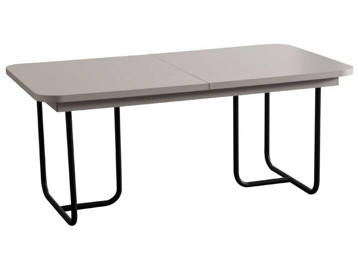 JVmoebel Esstisch Esstisch modern ausziehbar quadratisch Holz schwarz weiß