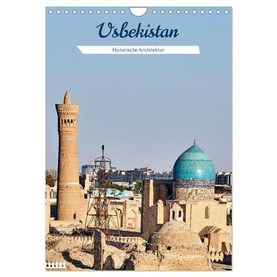 Usbekistan - Historische Architektur (Wandkalender 2027 DIN A4 hoch), CALVENDO Monatskalender