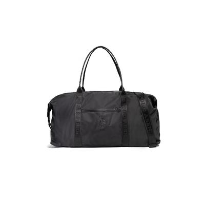 Reisetasche U.S. POLO ASSN. "UMPIRE WEEKENDER Unisex", Gr. B/H/T: 25cm x 33cm x 25cm onesize, schwarz, Polyester, Polyurethan, Taschen Reisetasche, Reisetasche unisex, Dufflebag, Weekender, Sporttasche, Outdoor, Sale