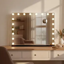 CLP Schminkspiegel Norlina schwarz/ohne Bluetooth