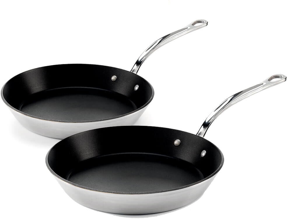 Samuel Groves Classic Triply Non-Stick 2 Piece Frypan Set 26cm & 30cm