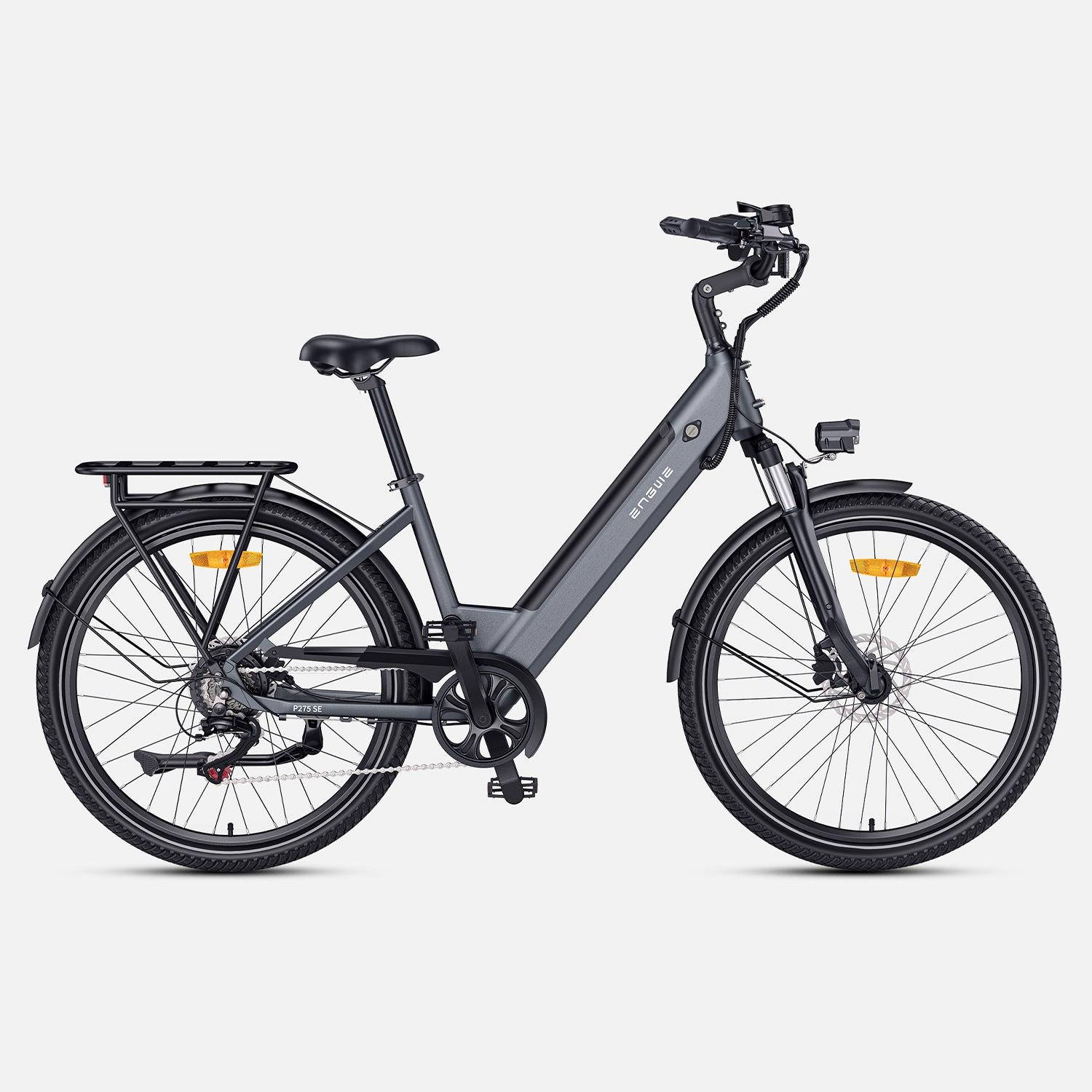 P275 SE E-Bike - 36V13AH Akkukapazität 27.5 Zoll Hydraulische Scheibenbremse - Grau