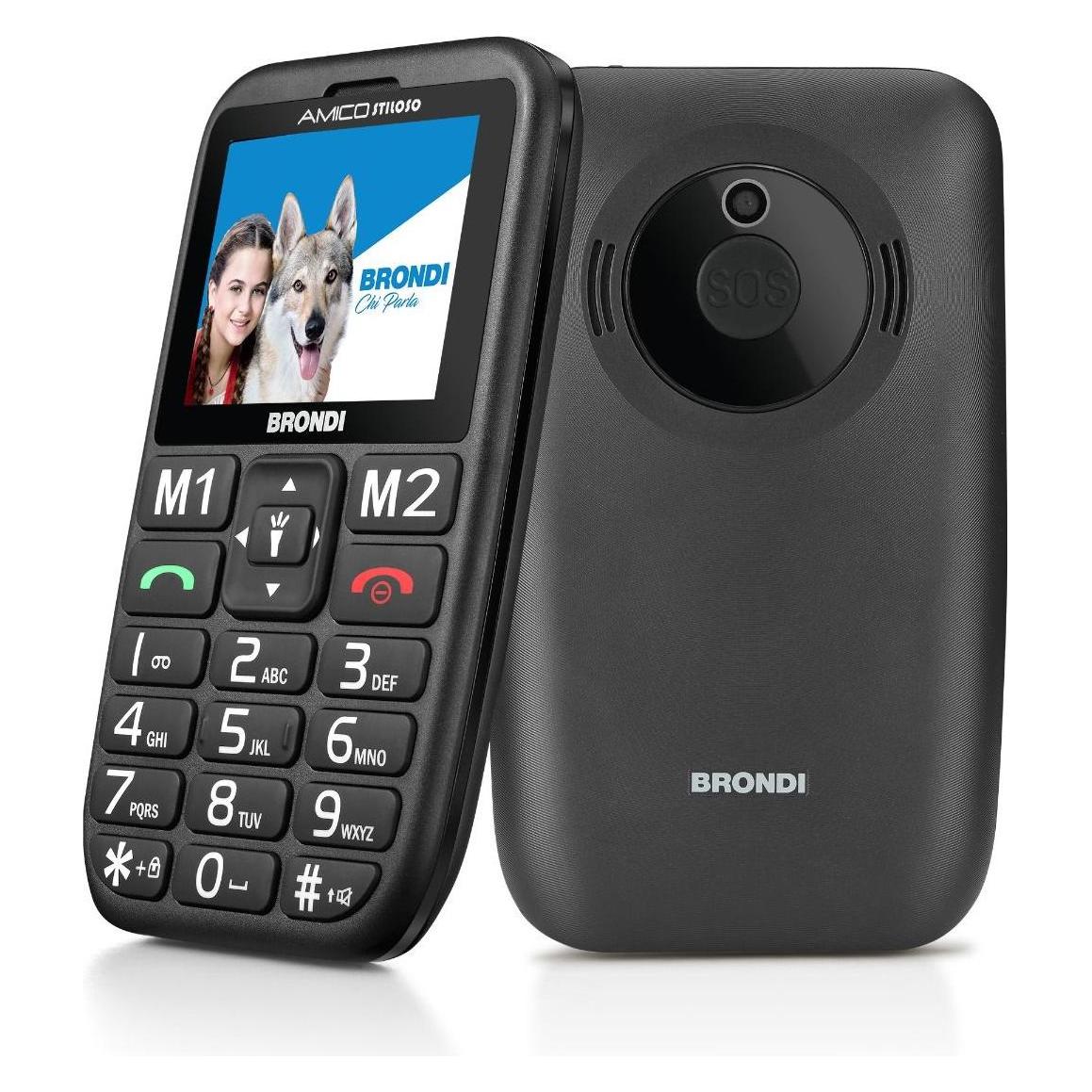 Brondi Amico Stiloso Nero (2.40", 1.30 Mpx) (10279060)