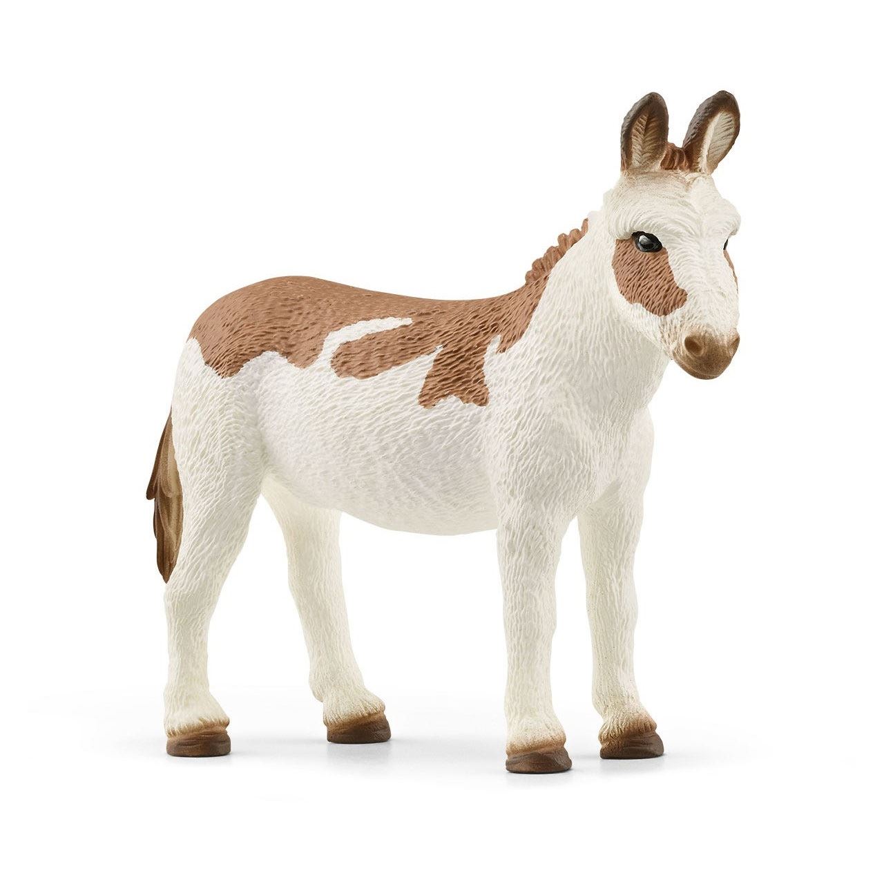 Schleich Farm World Amerikanischer Esel, gefleckt