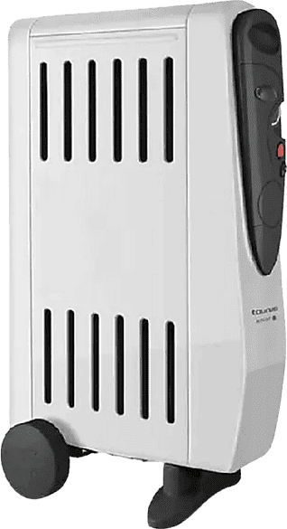 REACONDICIONADO Seminuevo Muy bueno Radiador de aceite - Taurus TUAREG1500, De Aceite, 1500 W, 3 Niveles Calor, Blanco
