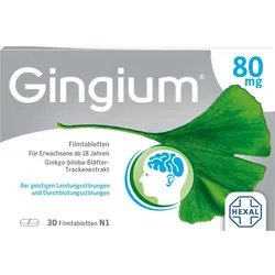 Gingium 80 mg Filmtabletten 30 ST