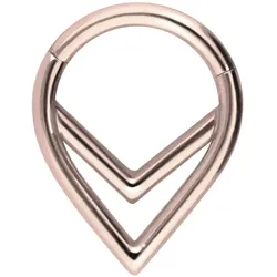 Titan Segmentring Clicker 2 SPITZE RINGE