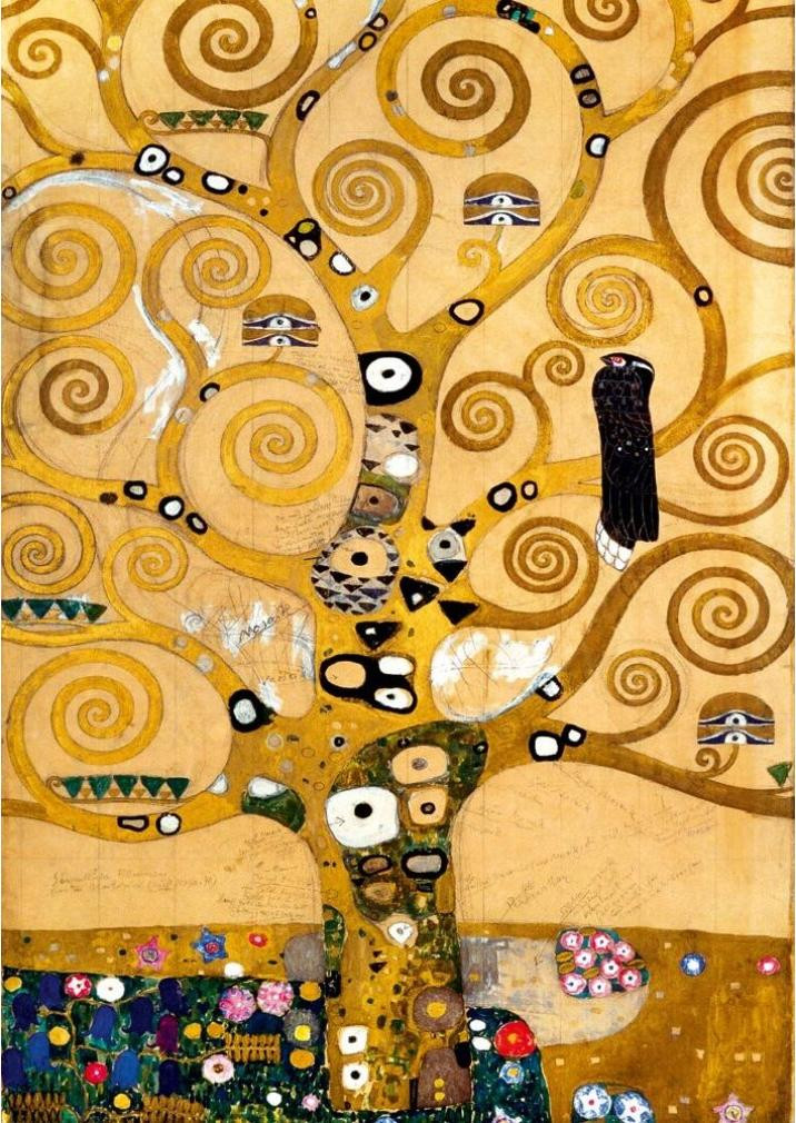 Bluebird Puzzle Gustave Klimt De levensboom 1000 stukjes