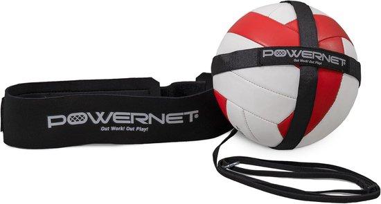 Famanu Volleyball Trainingsset - Solo Trainer - Fähigkeiten verbessern - Verstellbar - Schwarz