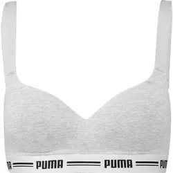 PUMA Equipment - Sport-BHs Padded Top Sport-BH Damen, Größe XS in Grau Grau