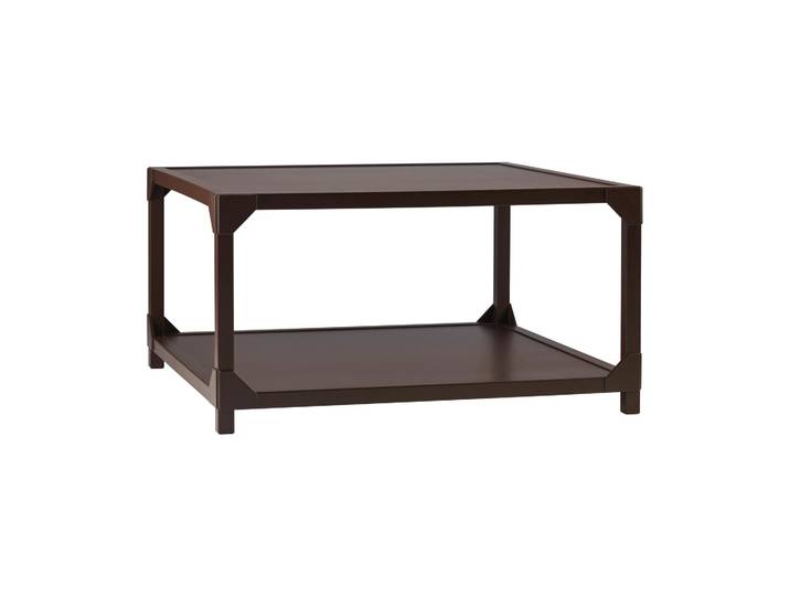 Gärsnäs Bleck Couchtisch 75x75 cm Furnier Buche-dunkelbraun gebeizt