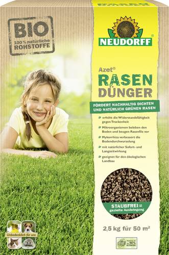 Neudorff 01300 Azet RasenDünger 2.5kg