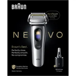 BRAUN Rasierer NEVO 11000CC° - silber|schwarz