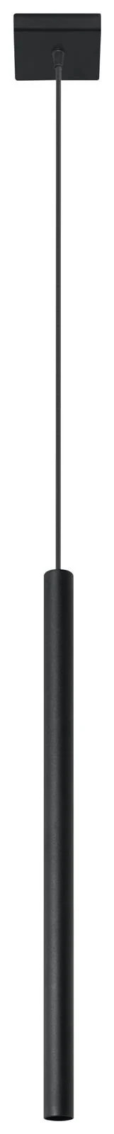 Sollux Hanglamp Pastelo Zwart Cilinder 1 Licht