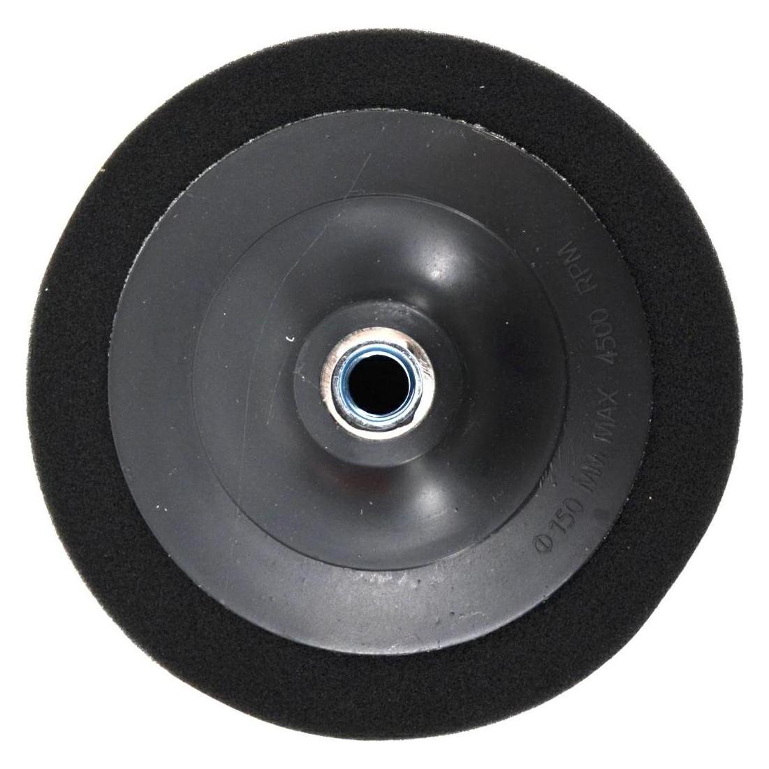 Awtools 180 -mm -Polierschwamm schwarz M14 weich (AW57130)