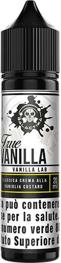 Galactika True Vanilla Lab Liquido Shot 20ml Crema Vaniglia