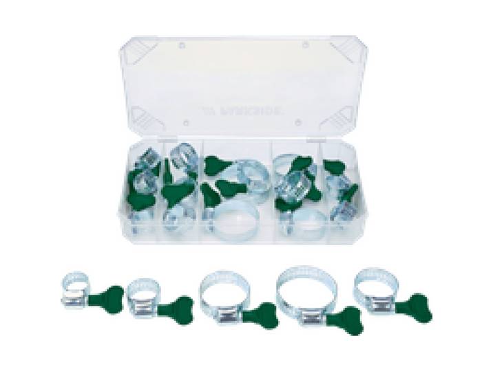 PARKSIDE® Assortiment de petites pièces (colliers de serrage avec tête à ailettes)