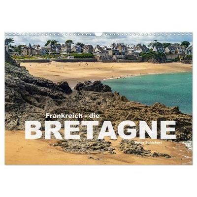Frankreich - die Bretagne (Wandkalender 2027 DIN A3 quer), CALVENDO Monatskalender