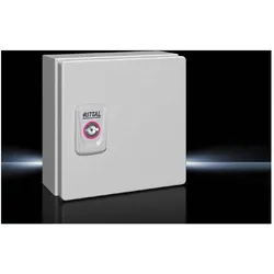 Rittal Elektro-Box KX BHT 150x150x80 mm 1551.000 (Gehäuse), Elektronikzubehör + Gehäuse, Weiss