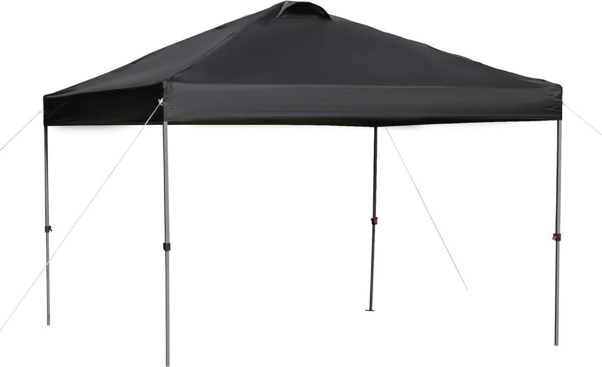 Inklapbare Pop-Up Partytent 3x3m - Tuinpaviljoen in Zwart