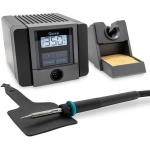 QUICK Lötstation QUTS1100, Set, 90 Watt, digital Display, Temperatur 200 - 420°C