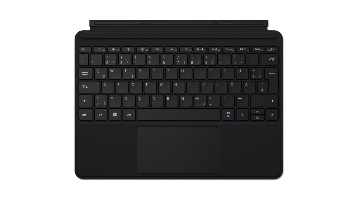 Microsoft Surface Go Type Cover Tastatur mit Trackpad Schwarz KCN-00027