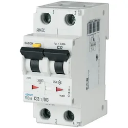 Eaton 170885 FI/LS Kombination, 40 A, 30 mA, LS-Charakteristik: B, 2p, FI-Charakteristik: A FRBM6-B40/2/003-A
