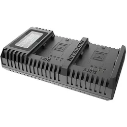 Nitecore UCN2 PRO - für Canon Cameras (Kamera Akku Ladegerät), Kamera Stromversorgung, Schwarz