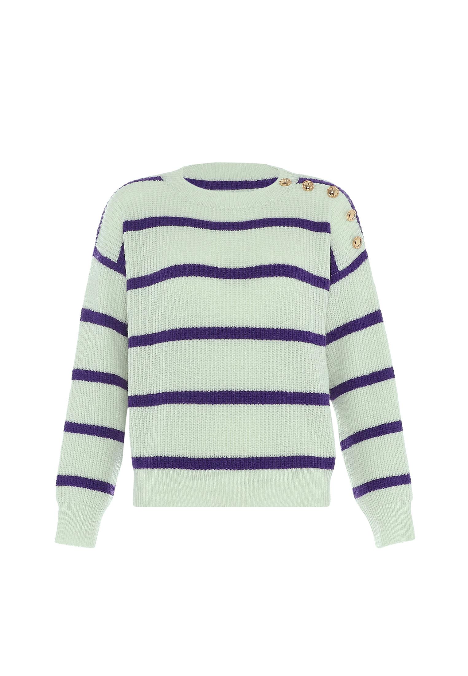 Faina Jumper Dames GEBROKEN WIT PAARS