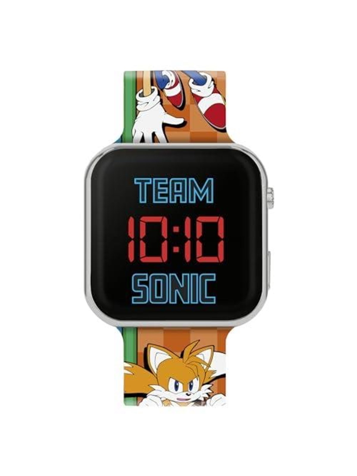 Peers Hardy - Sonic The Hedgehog Kids LED Orange Strap - Uhr
