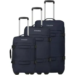 Travelite BOLONIA Wheeled Duffle Set L/M/S - Navy Koffer24