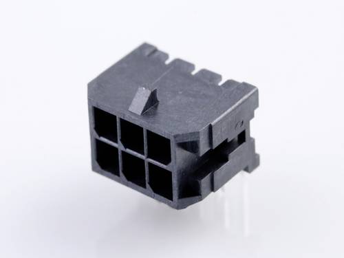 Molex Einbau-Stiftleiste (Standard) Polzahl Gesamt 6 Rastermaß: 3mm 430450600 Tray
