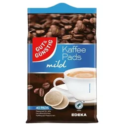 Gut & Günstig 40er-Pack Kaffeepads »Mild«