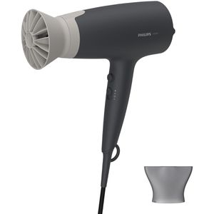 Philips Haartrockner Series 3000, BHD351/10, Ionen-Haartrockner, 2100 Watt, schwarz / grau