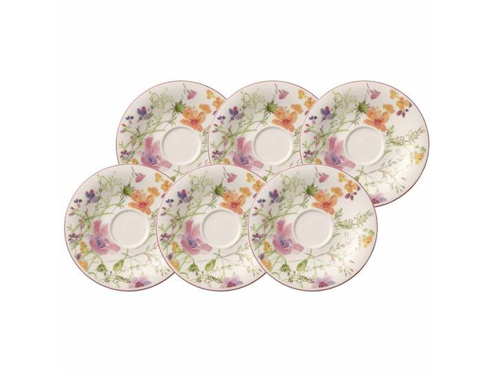 KAFFEE UNTERTASSE Mariefleur Basic bunt ø 16 cm 6er Set