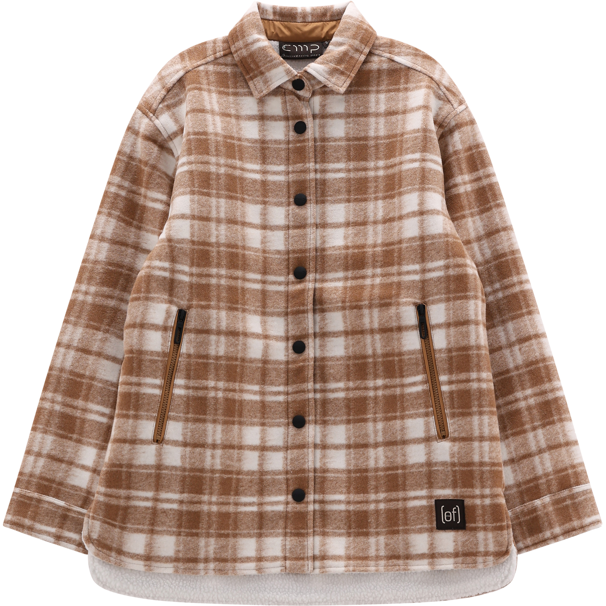CMP Collective (of) Moving People Damen Isolationsjacke braun Größe XXS Lifestyle Isolierend