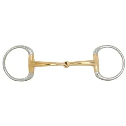 Gebiss BR Olivenkopf einfach gebrochen Soft Contact, 16mm soft contact 115/16
