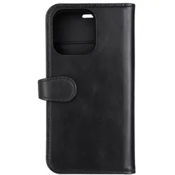 Carl BUFFALO 2in1 Wallet 3 card (Apple iPhone 14 Pro), Smartphone Hülle, Schwarz