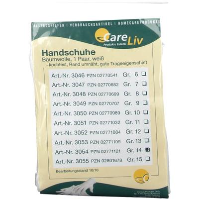 Handschuhe Baumwolle GR 14 x5 5x2 St