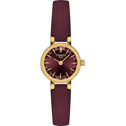 Tissot T-Lady Lovely Round T140.009.36.371.00 - Bordeauxrot,burgunderrot - 19.5mm
