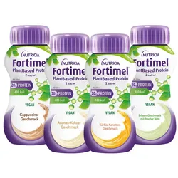 Fortimel Plantbased Protein 2 Kcal Mischkarton 8X4X200 ml