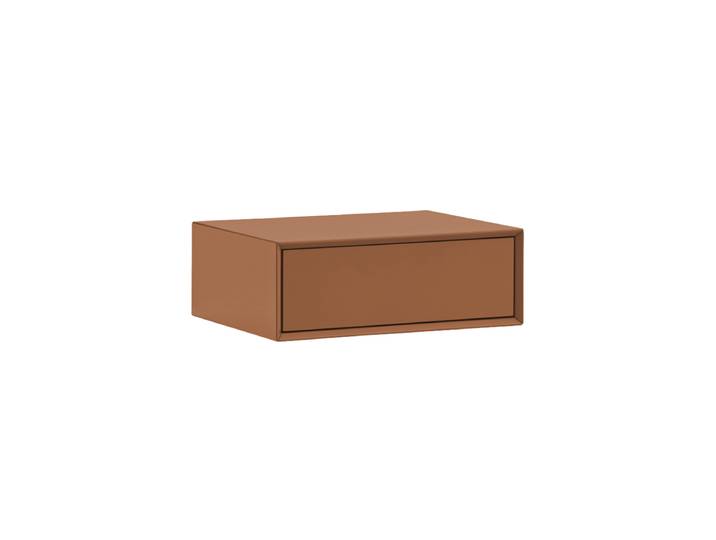 Wandhängender Design Nachttisch „Platt“ Clay Teulat