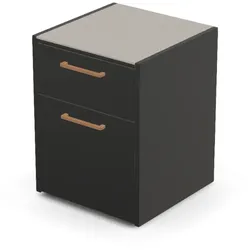 Brabura CT 60 Abfallmodul - Pietra Di Luna / Anthrazit / Holzgriff