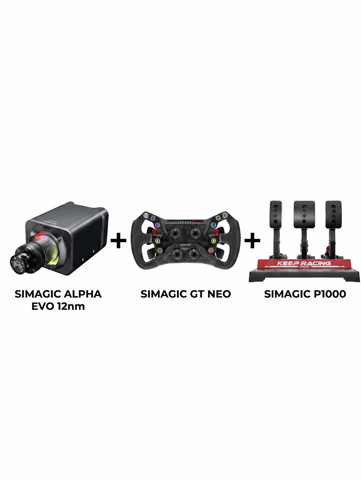 Simagic Alpha Evo 12nm + GT NEO + P1000
