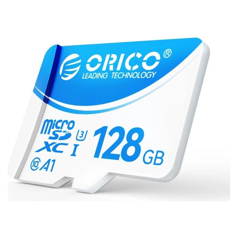 Orico SD-Speicherkarte + Adapter 128GB (128 GB, microSDXC, U3, UHS-I) (77853119)