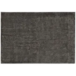 Webteppich  Luna , schwarz , Synthetische Fasern , Maße (cm): B: 80