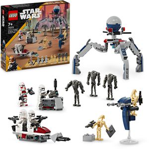 LEGO Star Wars 75372 Clone Trooper & Battle Droid Battle Pack, ab 7 Jahre, 215 Teile